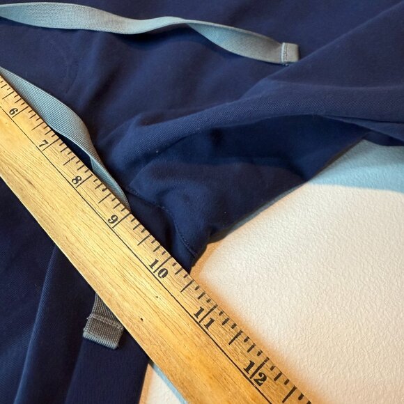 Figs Women XXSP Scrub Set Catarina Top Zamora Pant Navy Blue Drawstring Nurse - Picture 15 of 16